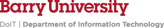 Barry University - IT Logo